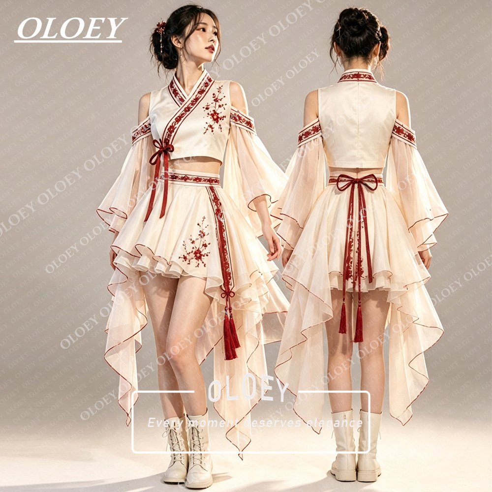 OLOEY Modernes Rotes Bestickte – Modern Korean Lifestyle Bewertung und Preis